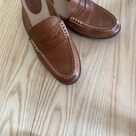 Brown Leather Loafers - Picture 3 of 5